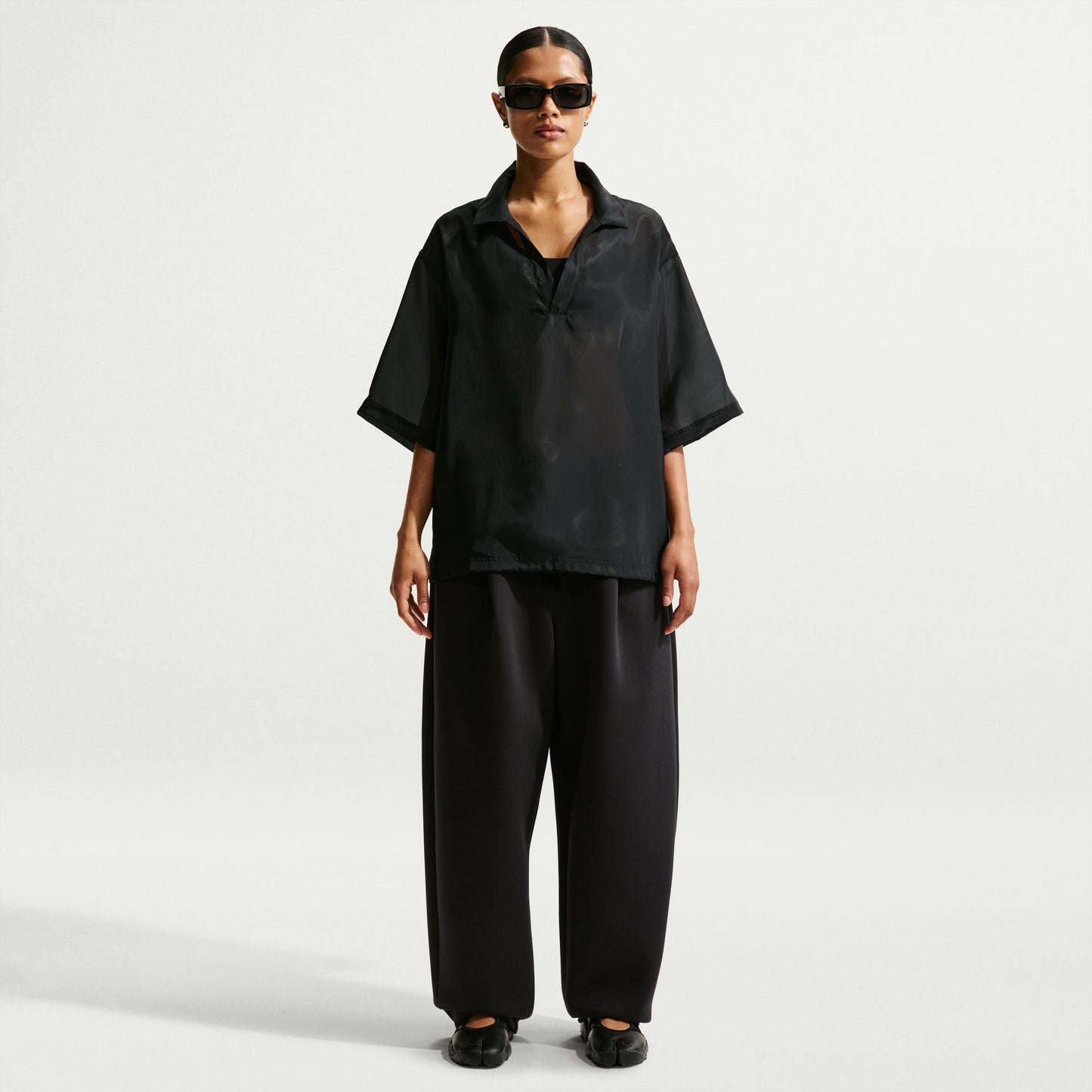 
                  
                    Women's Nike Sportswear Oversized Sheer Top - 'Black'
                  
                