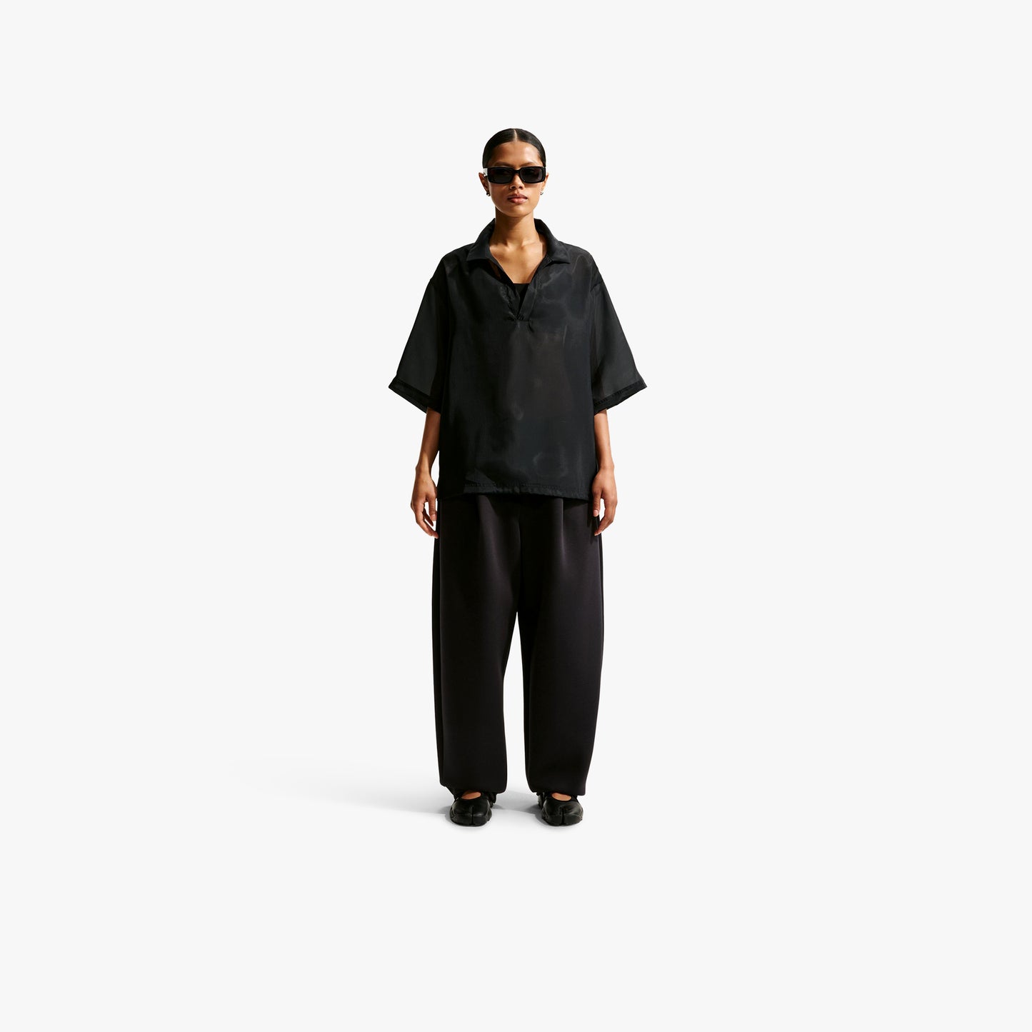 
                  
                    Women's Nike Sportswear Oversized Sheer Top - 'Black'
                  
                