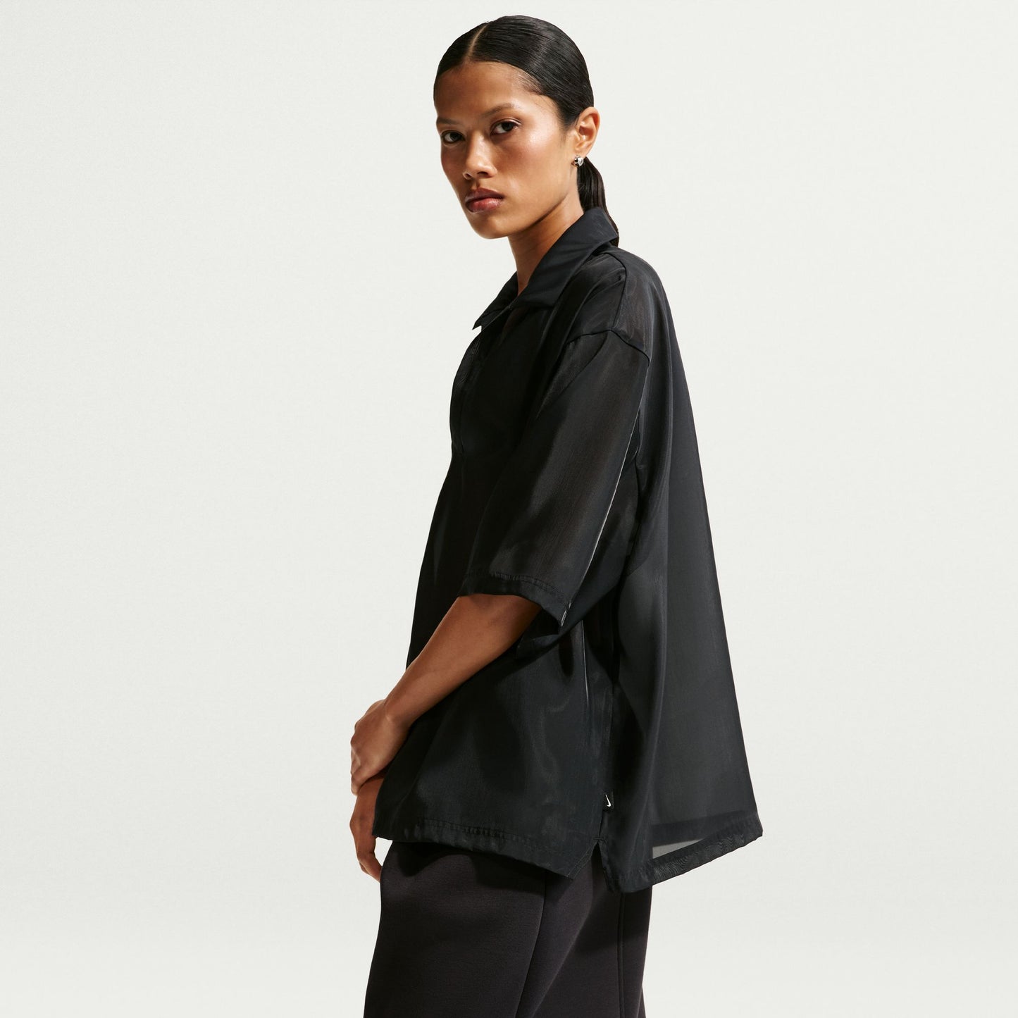 
                  
                    Women's Nike Sportswear Oversized Sheer Top - 'Black'
                  
                