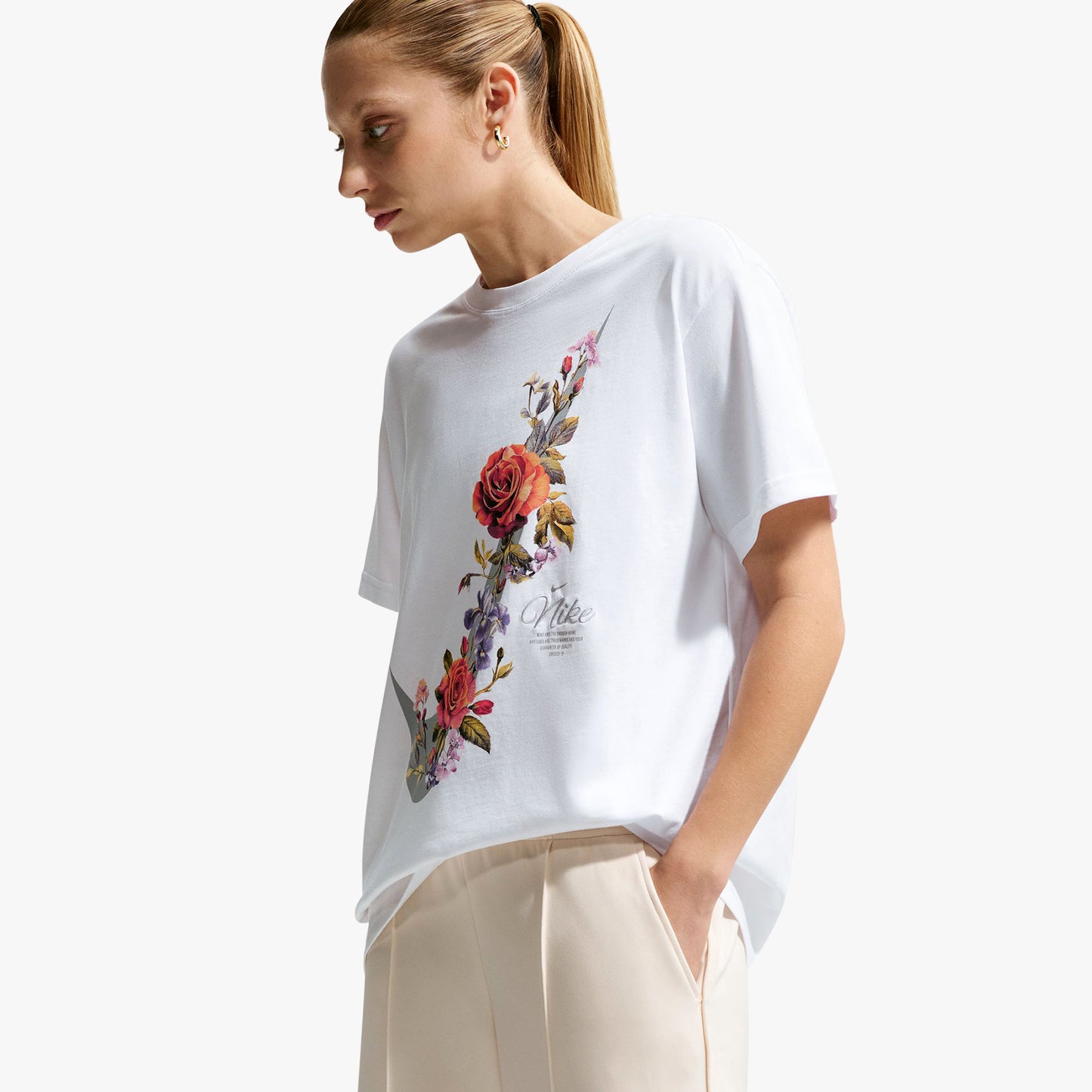 
                  
                    Women's Nike Sportswear T-Shirt - 'White'
                  
                
