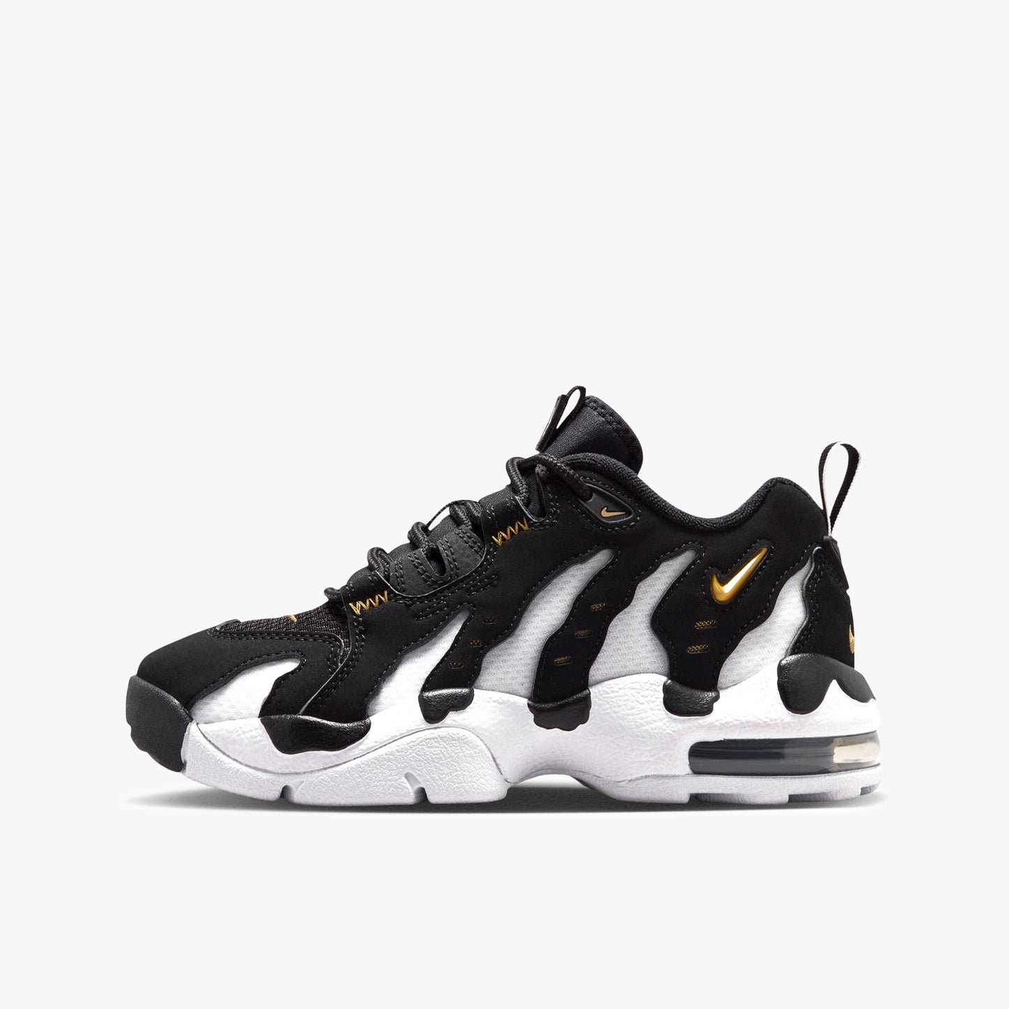 
                  
                    Gradeschool Nike Air DT Max '96 Low - 'Black Metallic Gold' (RD:5/22/26)
                  
                