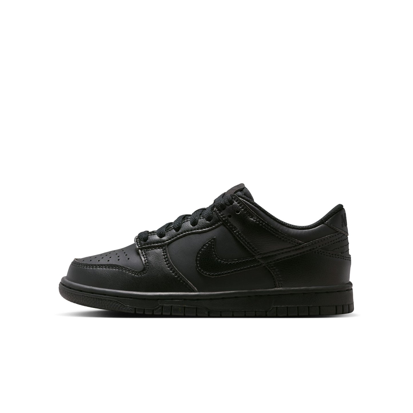 
                  
                    Gradeschool Nike Dunk Low - 'Triple Black'
                  
                