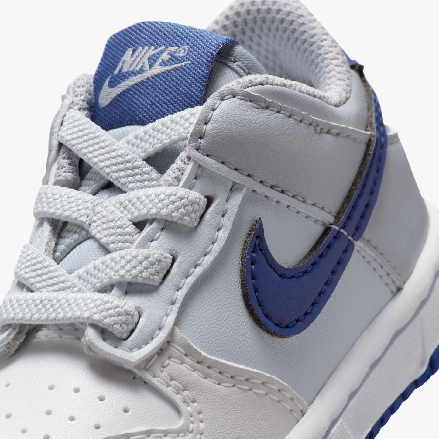 
                  
                    Toddler Nike Dunk Low - 'Summit White / Deep Royal'
                  
                