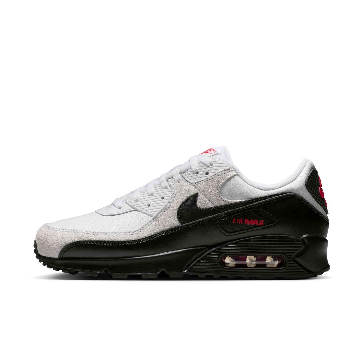 
                  
                    Men's Nike Air Max 90 - 'Perforated Leather White Black'
                  
                