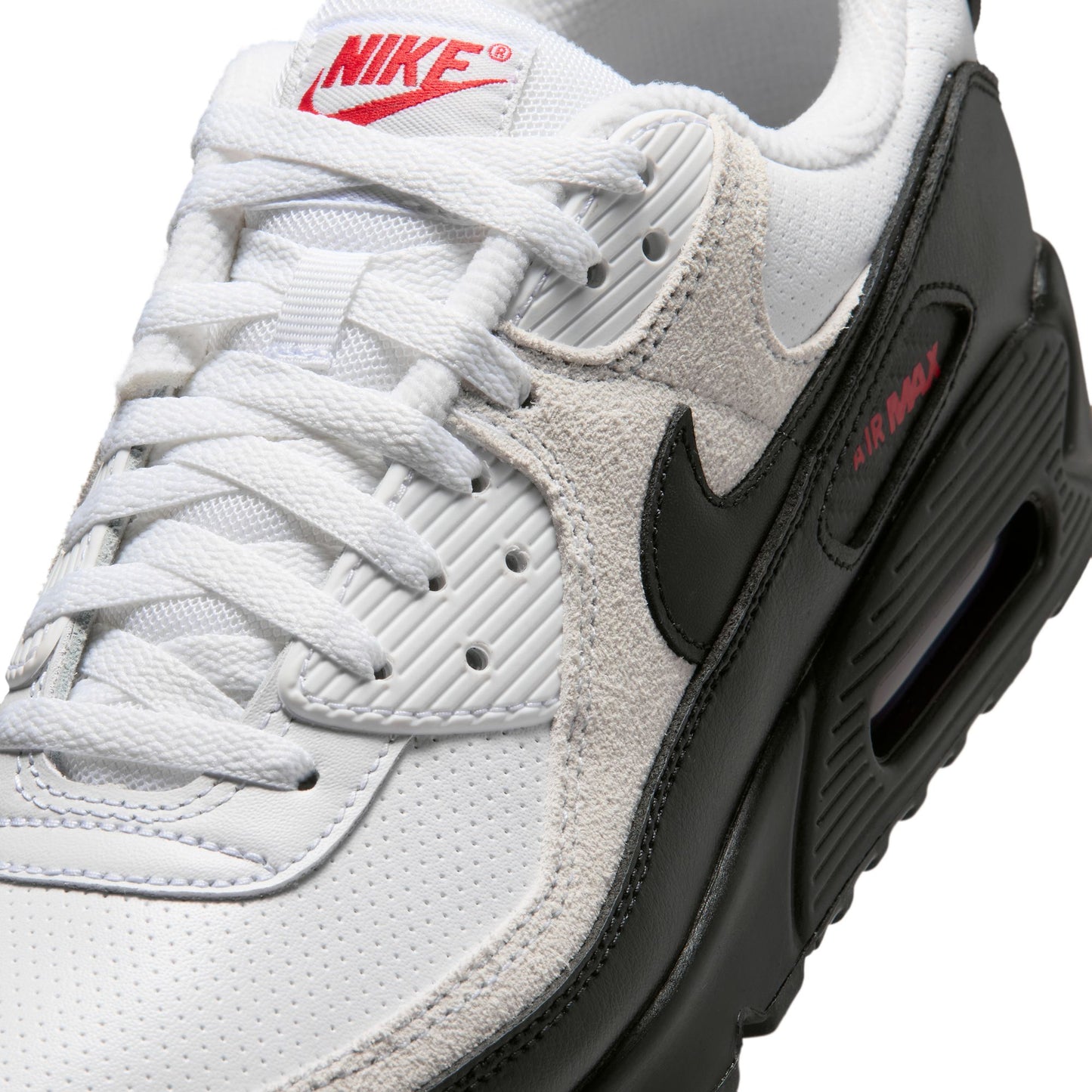 
                  
                    Men's Nike Air Max 90 - 'Perforated Leather White Black'
                  
                