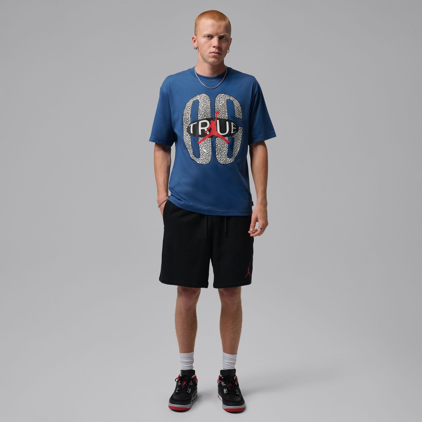 
                  
                    Men's Jordan Brooklyn T-Shirt - 'True Blue'
                  
                