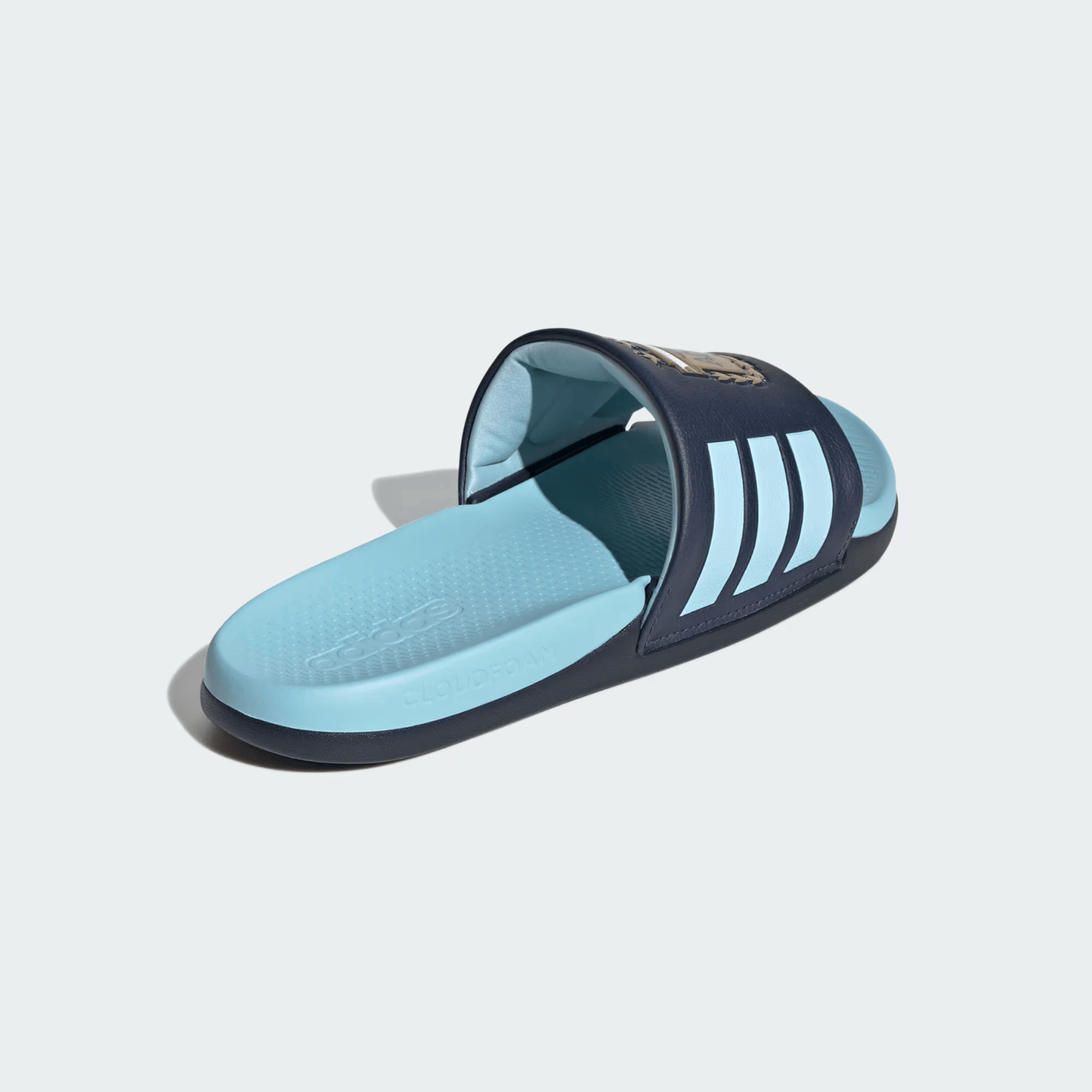 
                  
                    Men's Adidas Adilette Comfort 2.0 Argentina Slides - 'Night Navy / Dark Football Gold / Icey Blue'
                  
                
