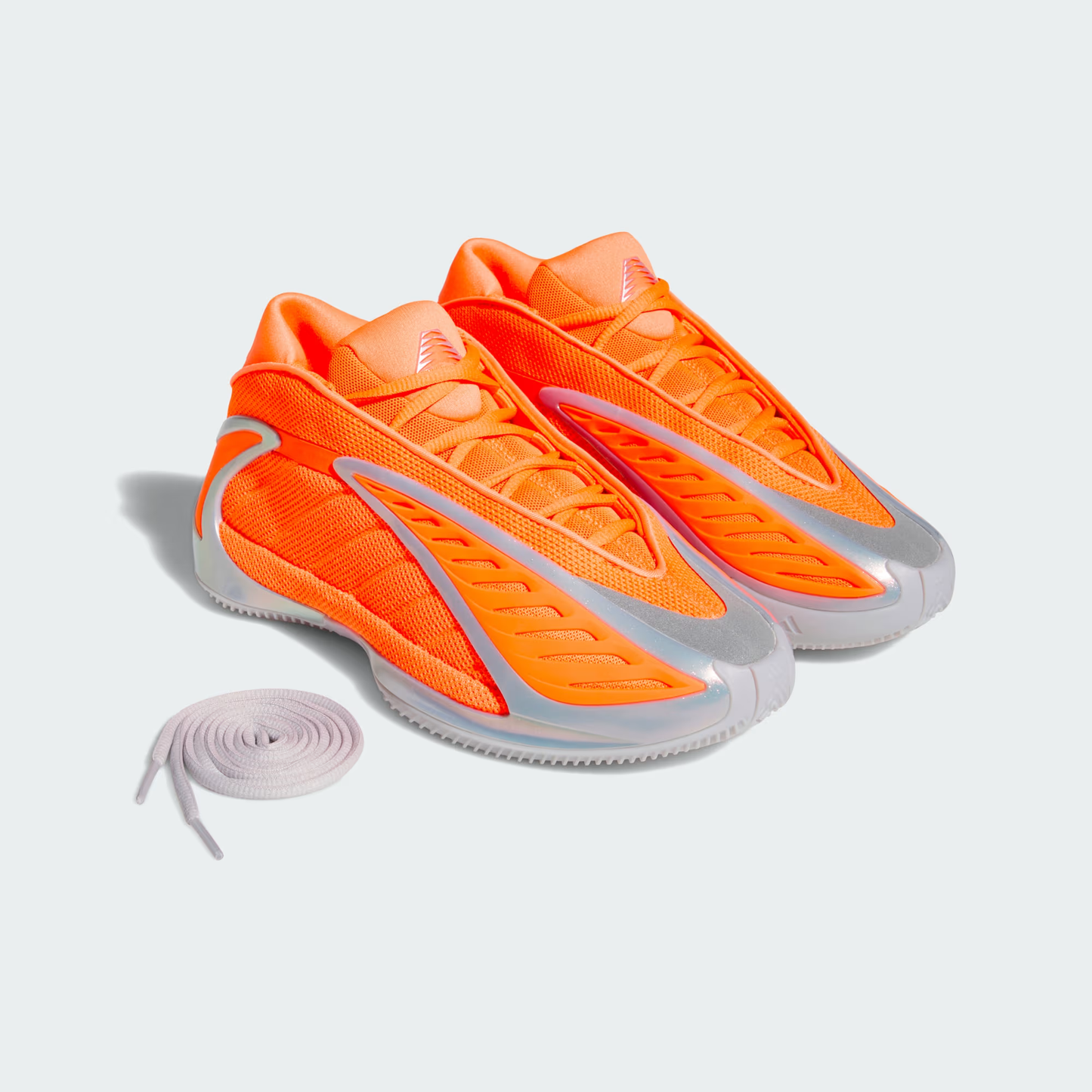 
                  
                    Gradeschool Adidas Anthony Edwards 2 - 'Lucid Orange / Silver Metallic'
                  
                