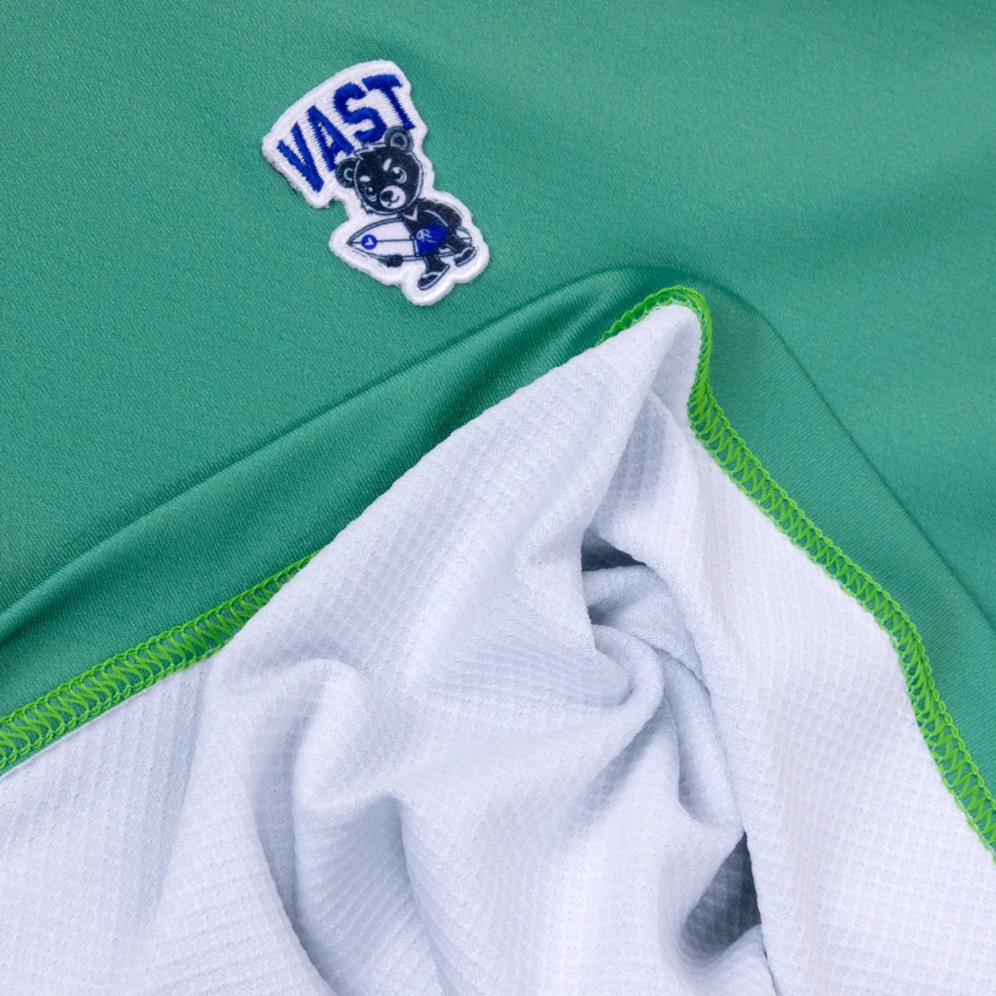 
                  
                    Men's Vast Aqua Terra Formosa Bear Polo - Green
                  
                