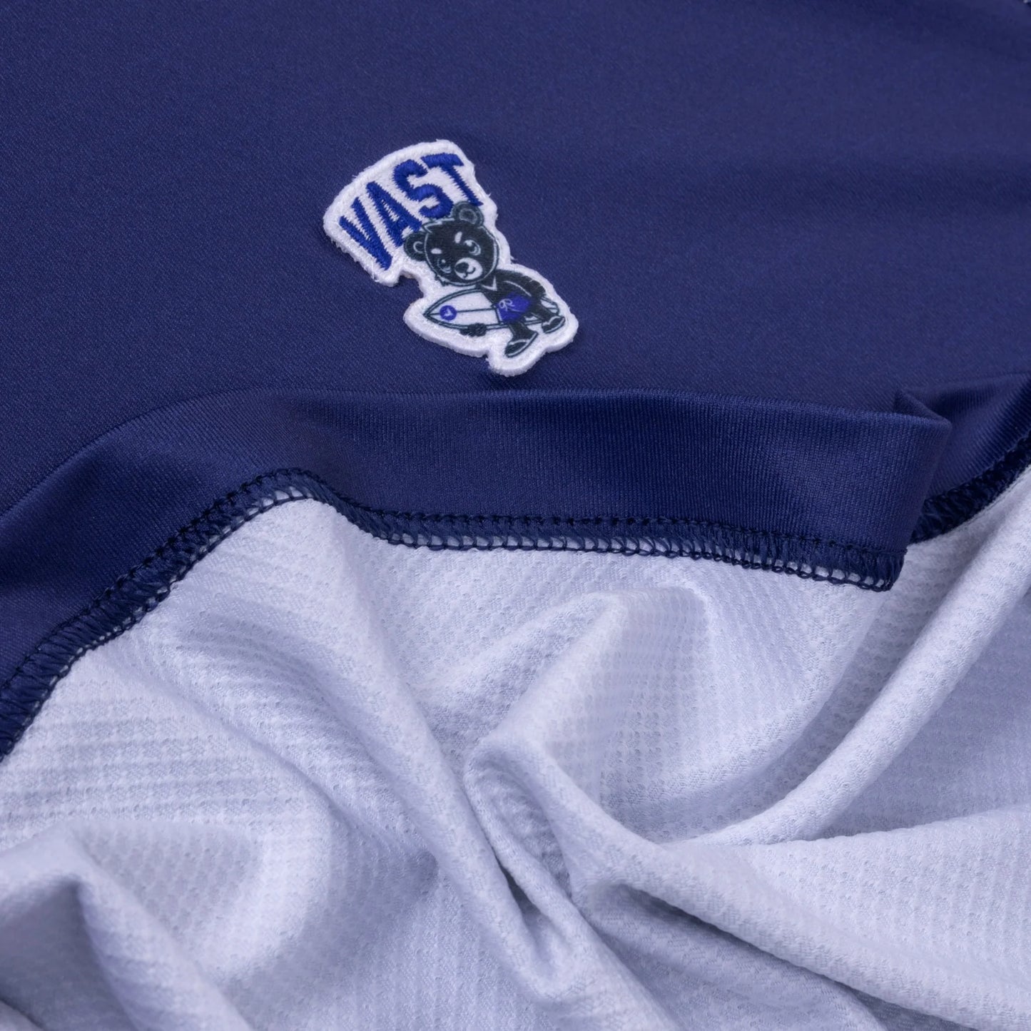 
                  
                    Men's Vast Aqua Terra Formosa Bear Polo - 'Navy'
                  
                
