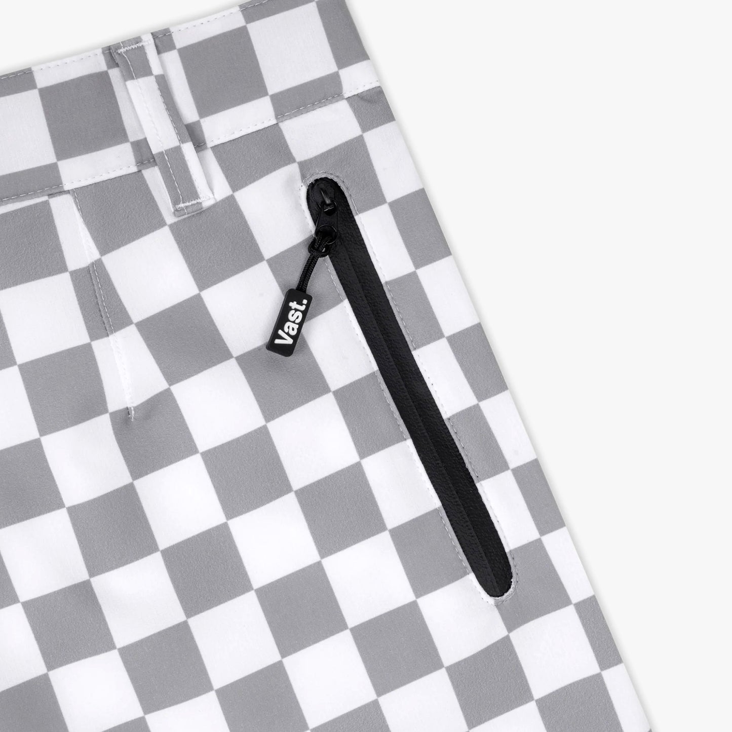 
                  
                    Men's Vast Check Hybrid Short - 'Heather Grey'
                  
                