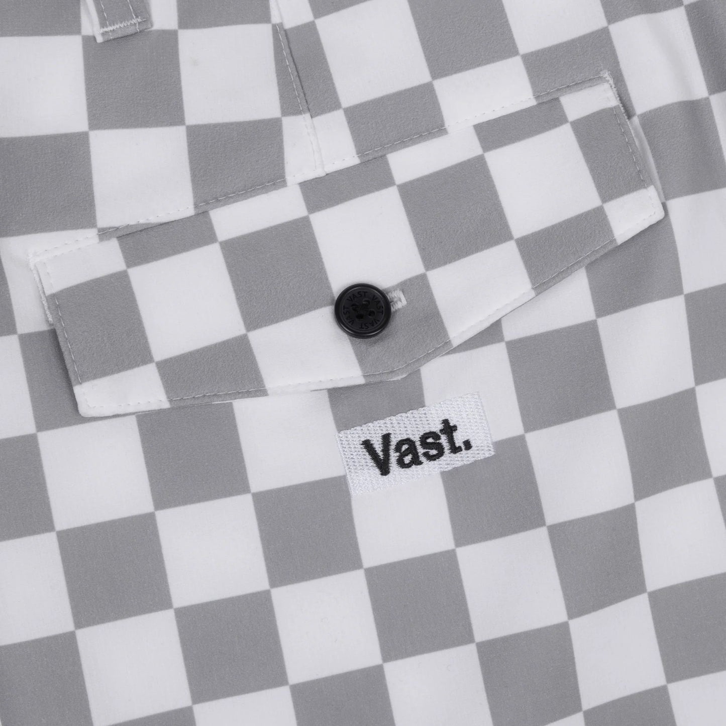 
                  
                    Men's Vast Check Hybrid Short - 'Heather Grey'
                  
                