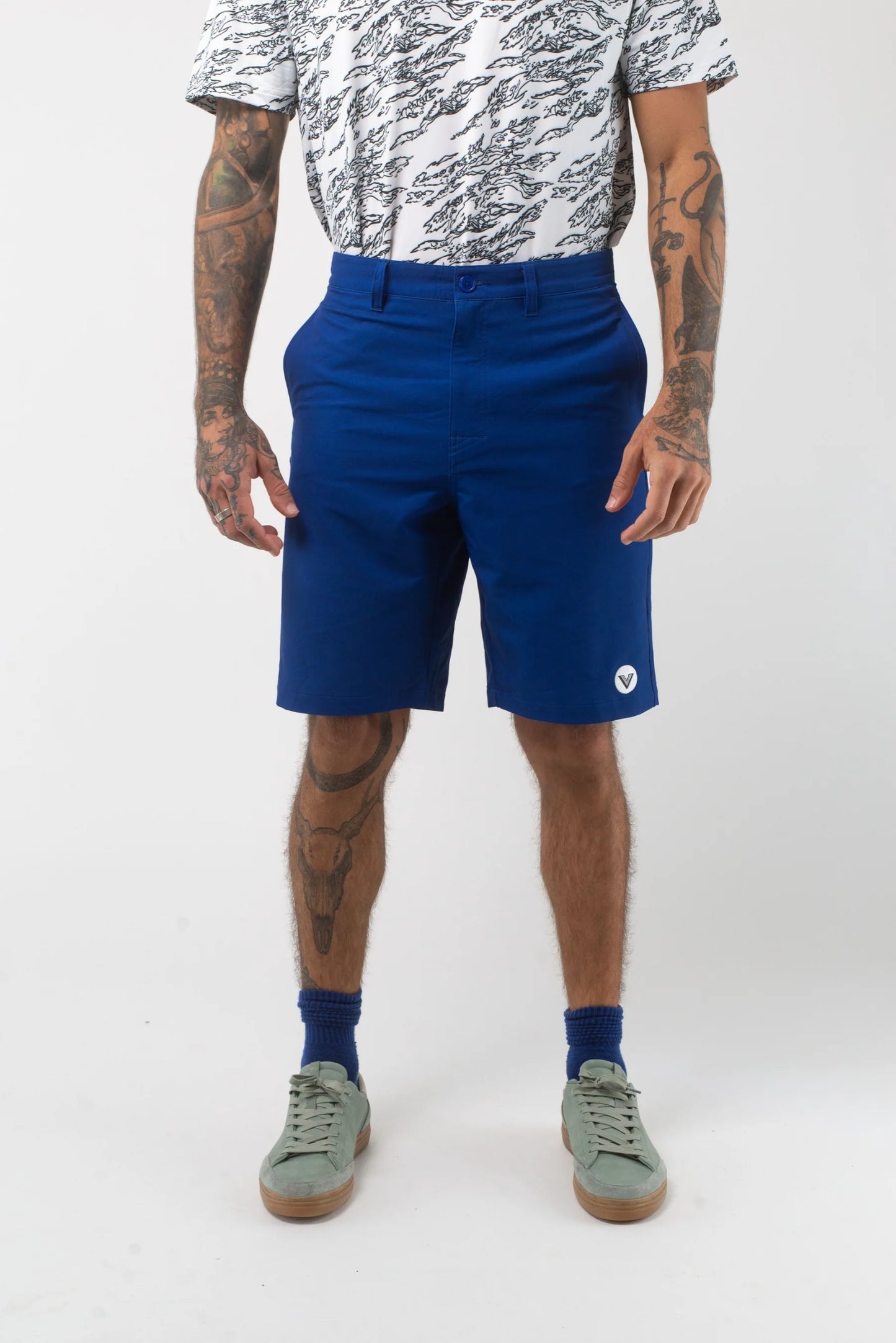 
                  
                    Men's Vast Blues Hybrid Short - 'Navy'
                  
                