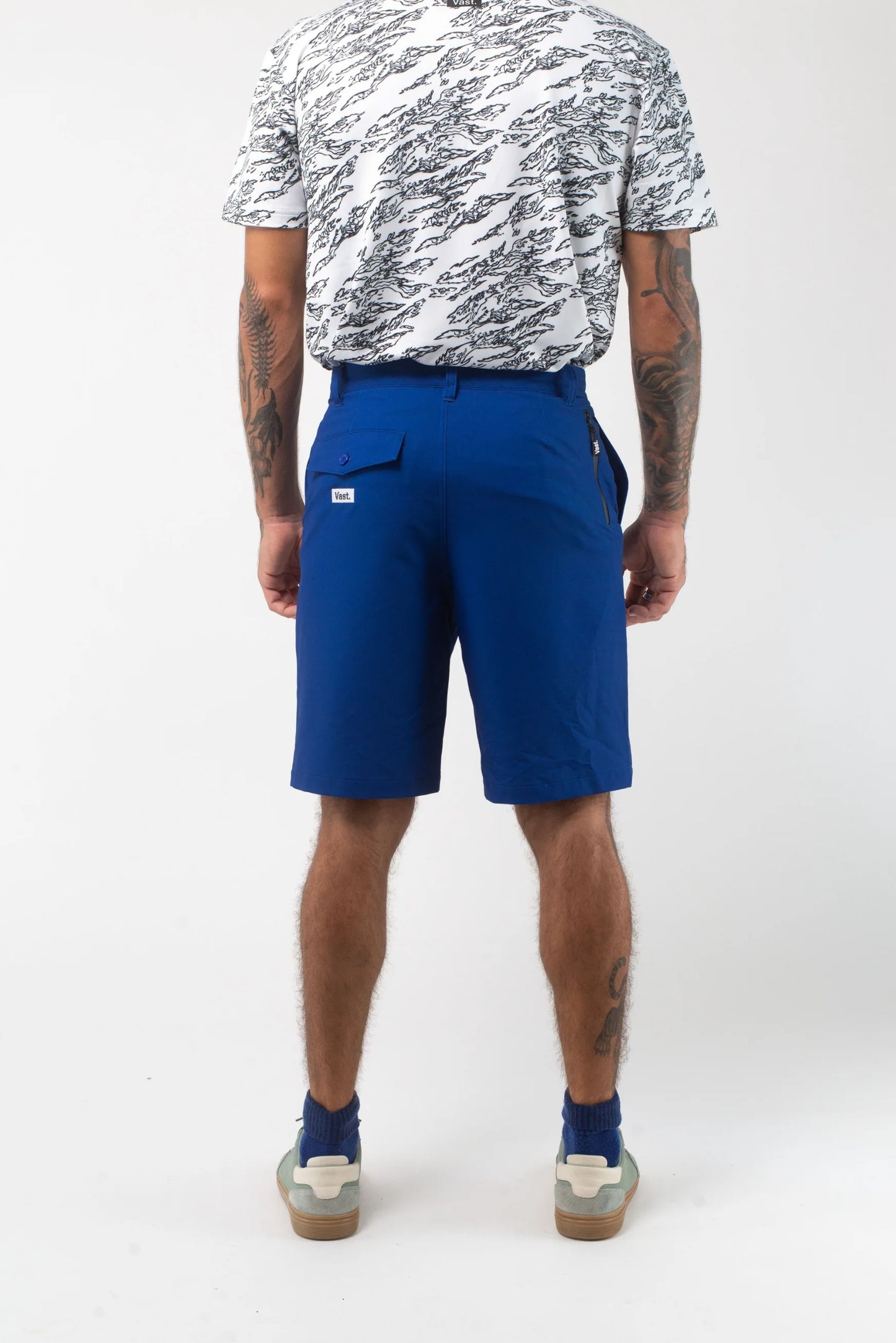 
                  
                    Men's Vast Blues Hybrid Short - 'Navy'
                  
                