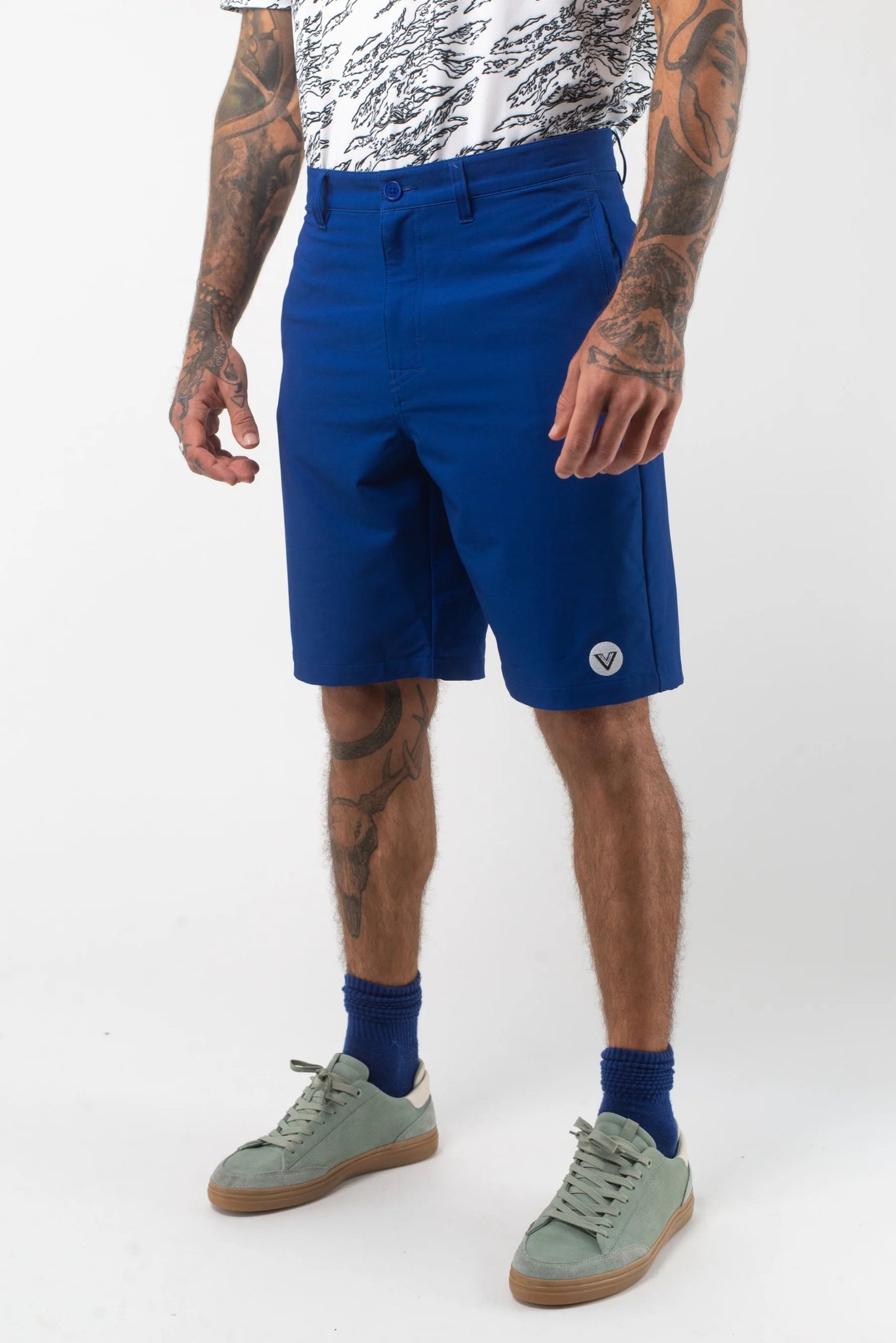 
                  
                    Men's Vast Blues Hybrid Short - 'Navy'
                  
                