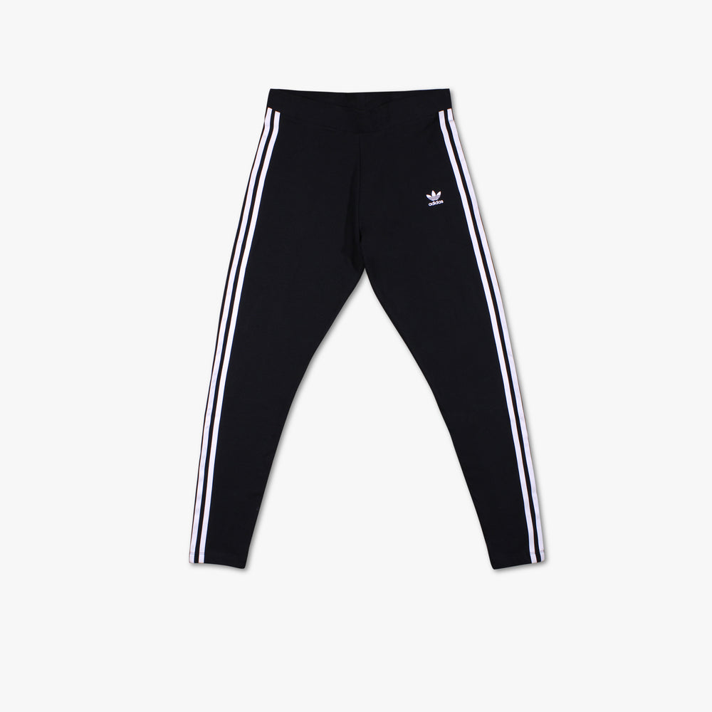 Women's Adidas 3 Stripes Tights - Black