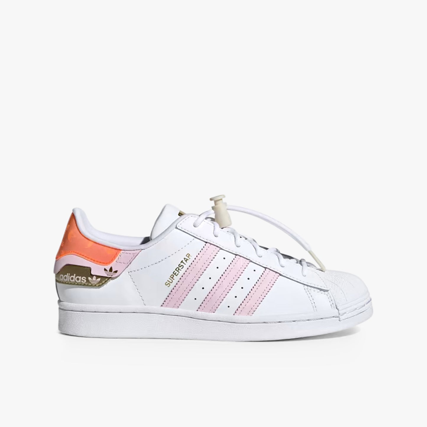 
                  
                    Women's Adidas Superstar - White/Pink
                  
                