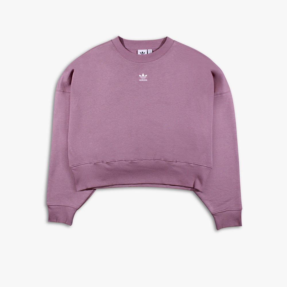 Women's Adidas Adicolor Essentials Fleece Sweatshirt 'Magic Mauve'