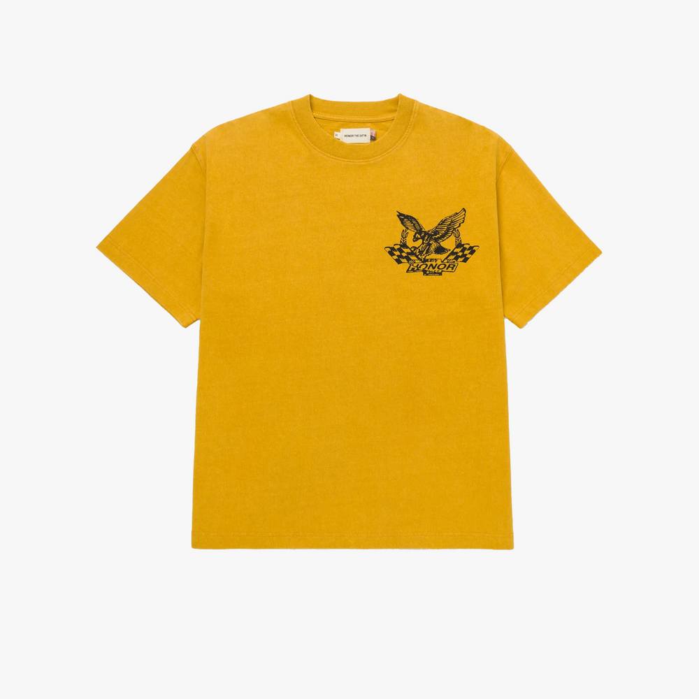 Men's Honor The Gift Vintage Oil Tee - Yellow