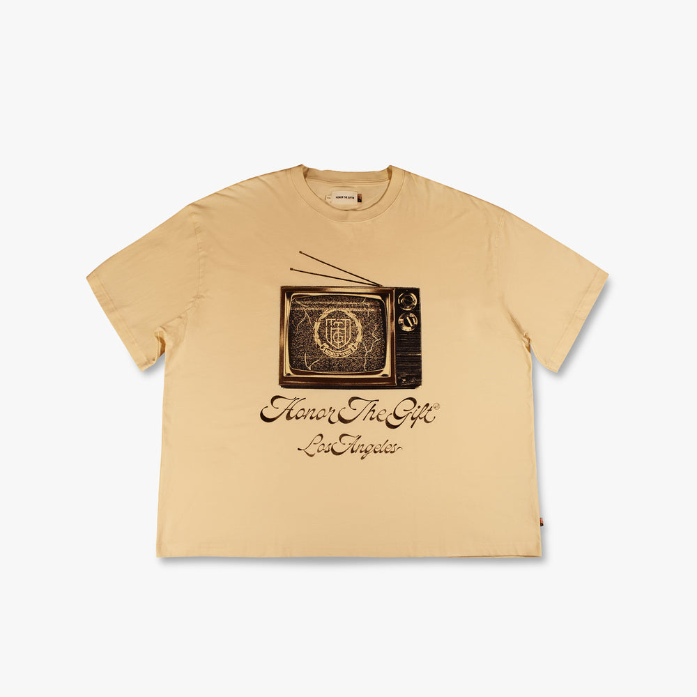 Men's Honor The Gift TV SS Tee - Bone