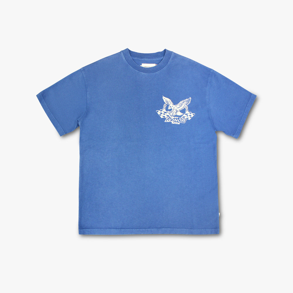 Men's Honor The Gift Vintage Oil Tee - Blue