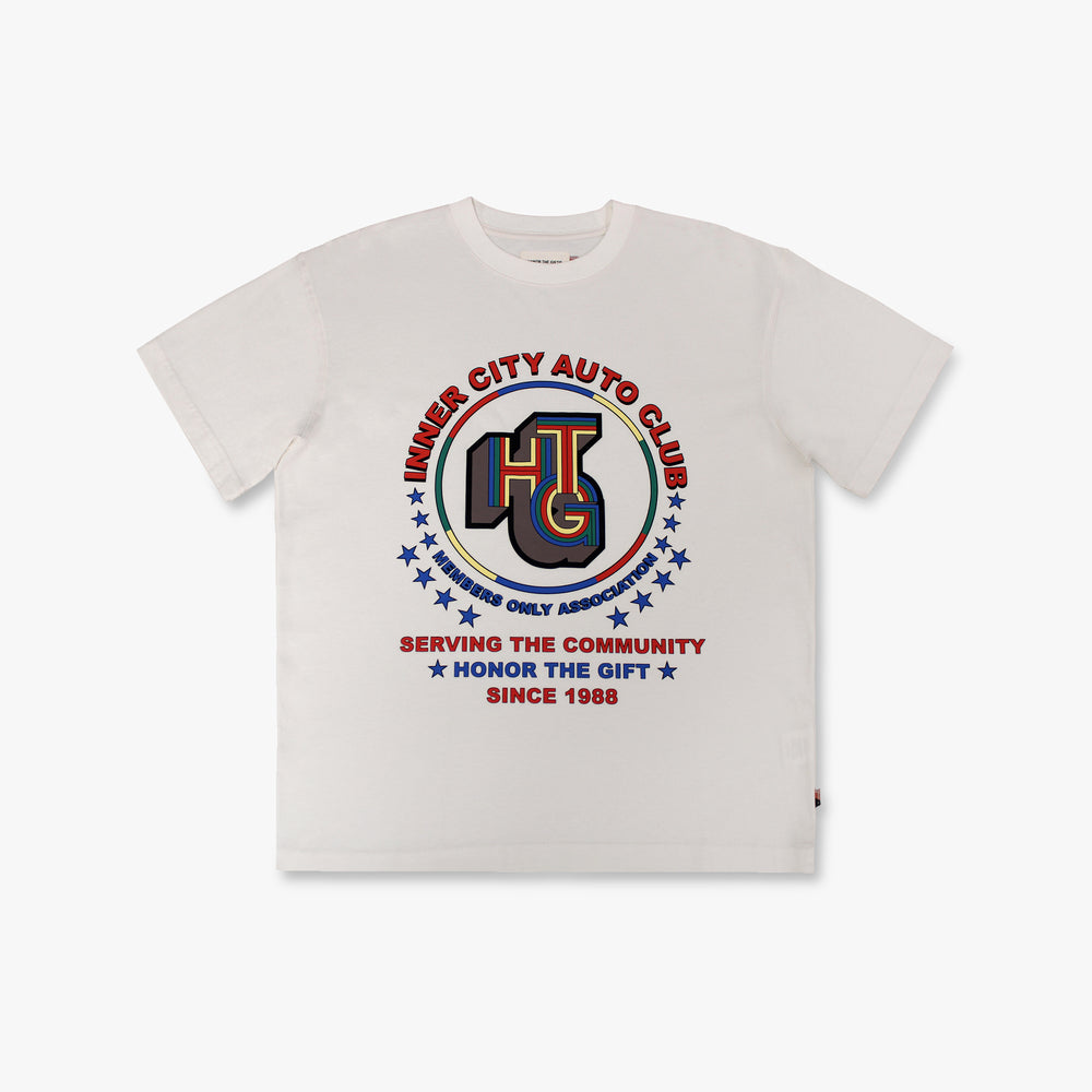Men's Honor The Gift Auto Association Tee - Bone