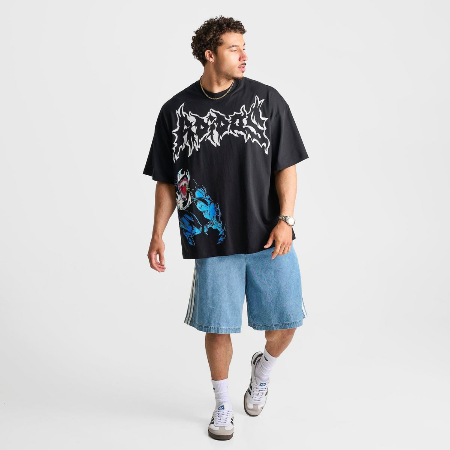 
                  
                    Men's Adidas Marvel VENOM T-Shirt - 'Black'
                  
                