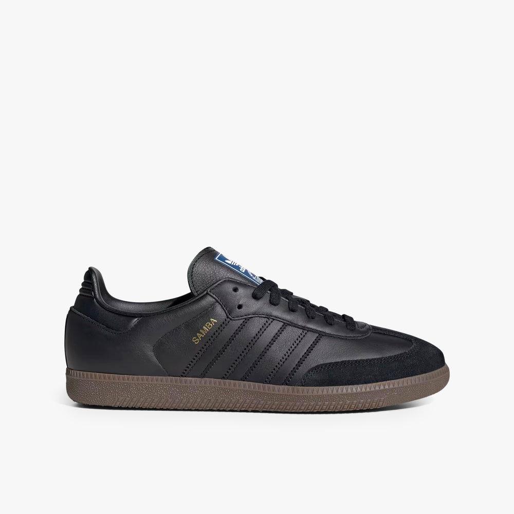 Men's Adidas Samba OG - Black/Gum