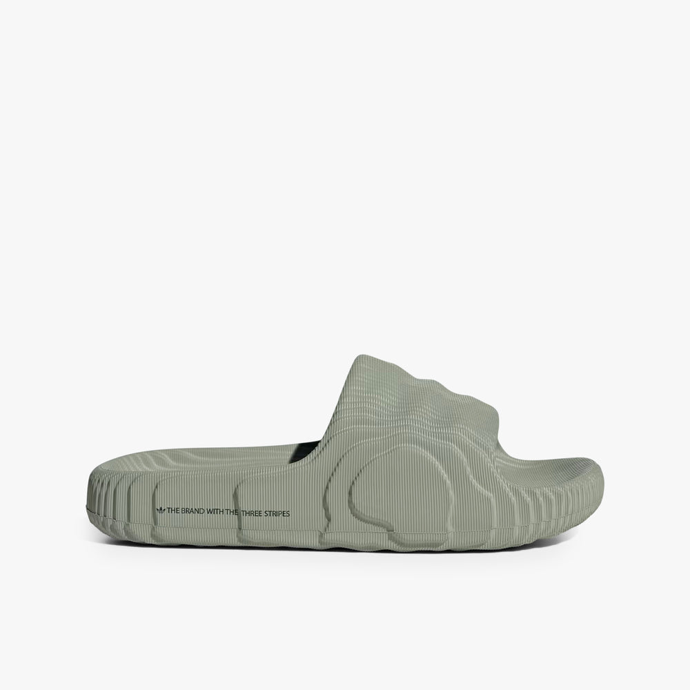 Women's Adidas Adilette 22 - Green/Black