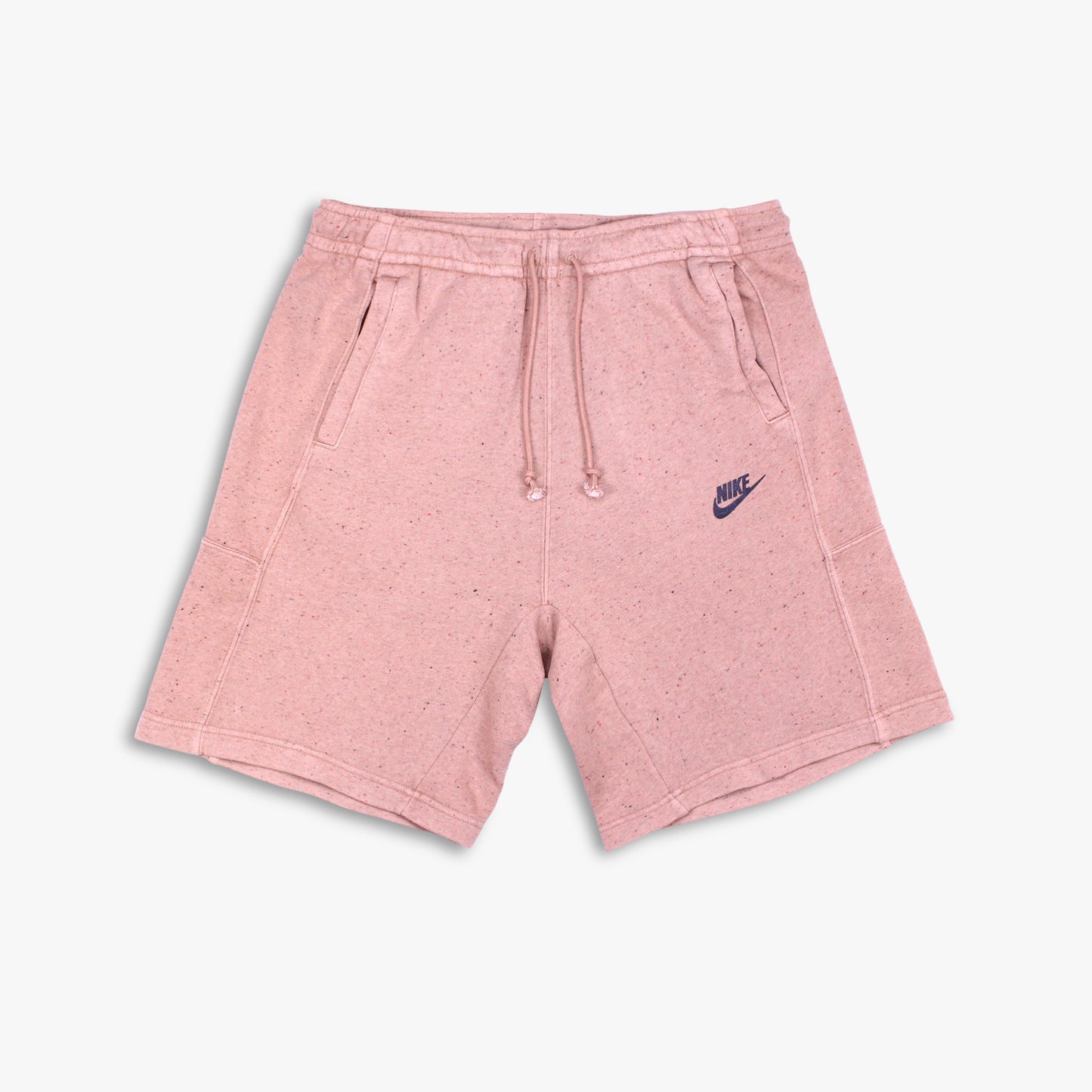 nike men's club fleece shorts pink