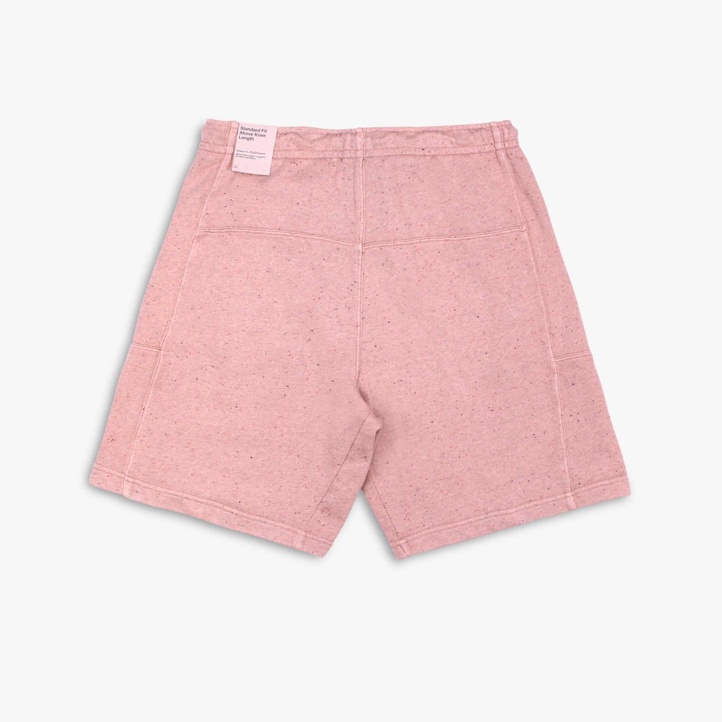 nike men's club fleece shorts pink