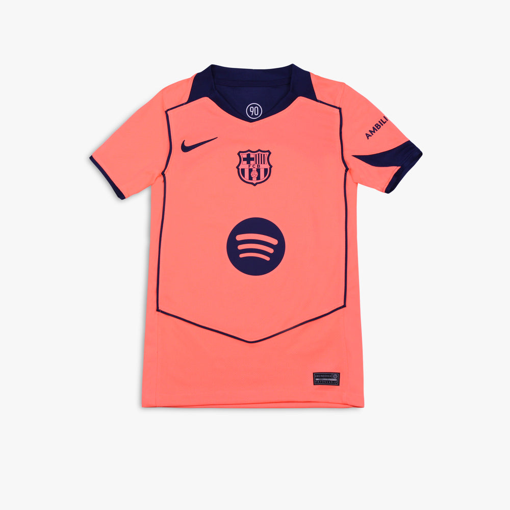 BIg Kids' Nike FC Barcelona 2025/26 Stadium Third Jersey - 'Bright Man