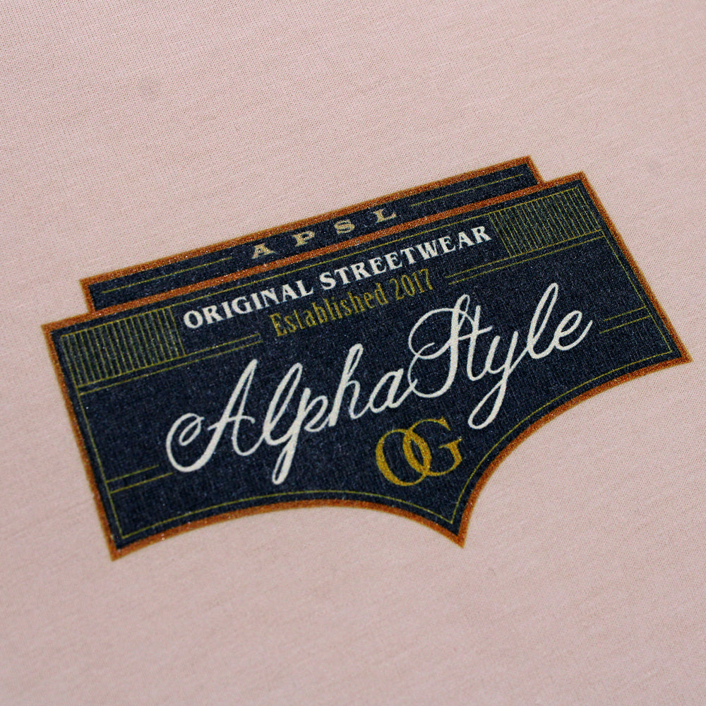 
                  
                    Men's AlphaStyle Arden Badge Tee - Khaki
                  
                