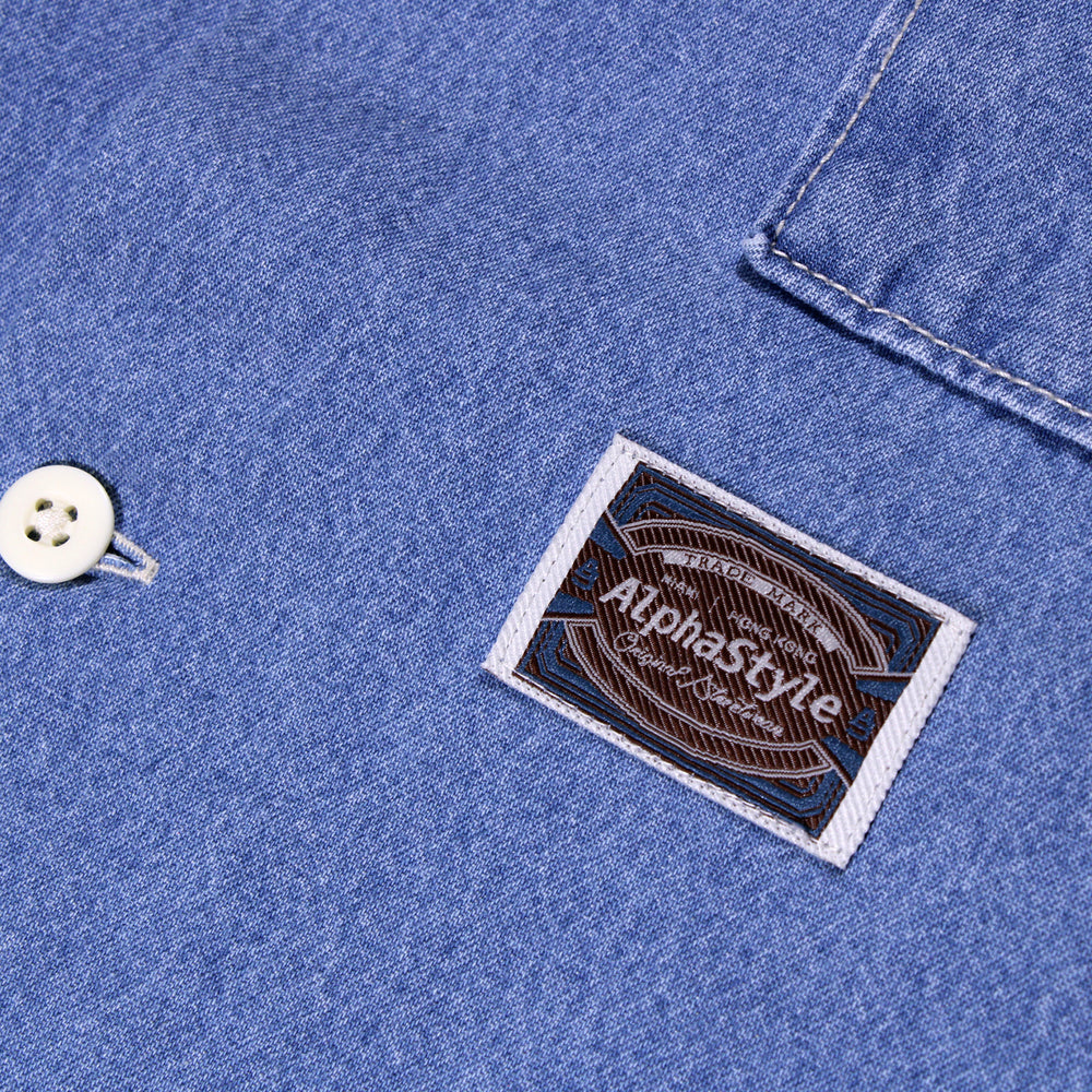 
                  
                    Men's AlphaStyle Picabo Denim Shirt - Faded Blue
                  
                