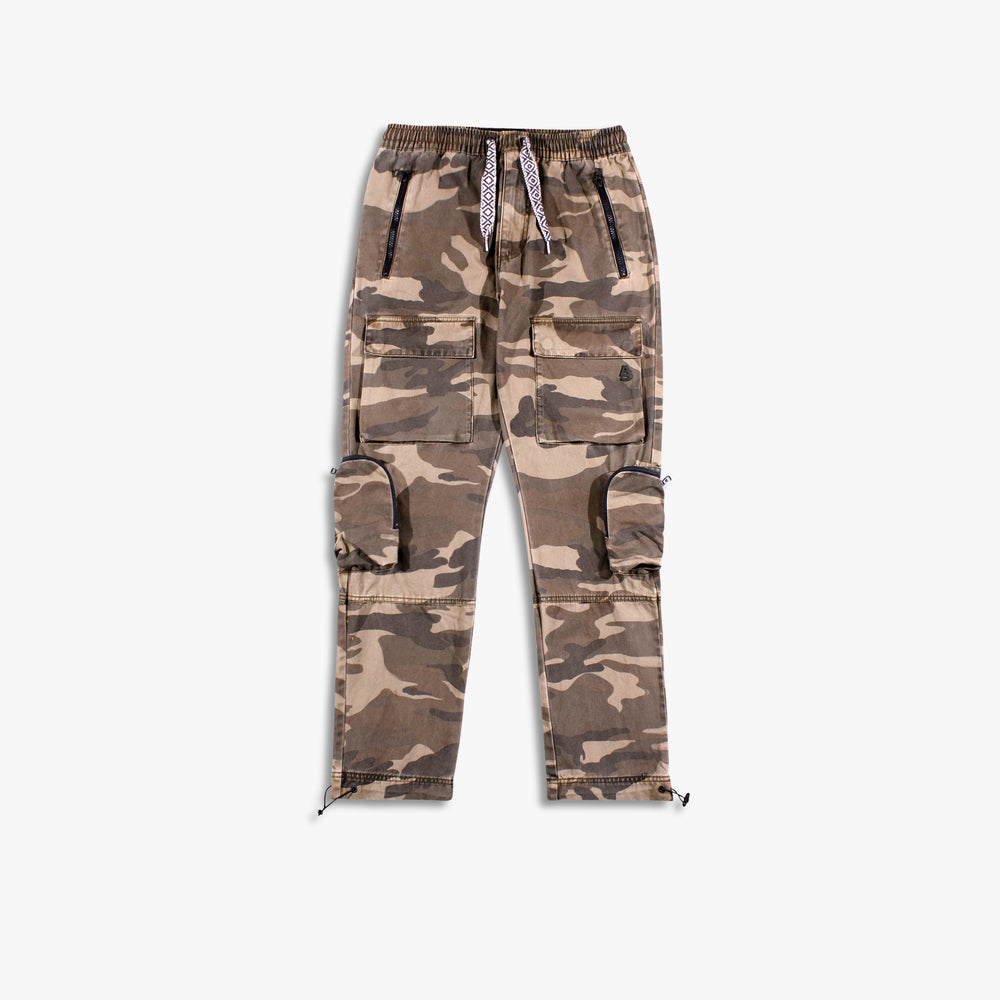 Unisex AlphaStyle Percy Cargo Joggers - Army Camo