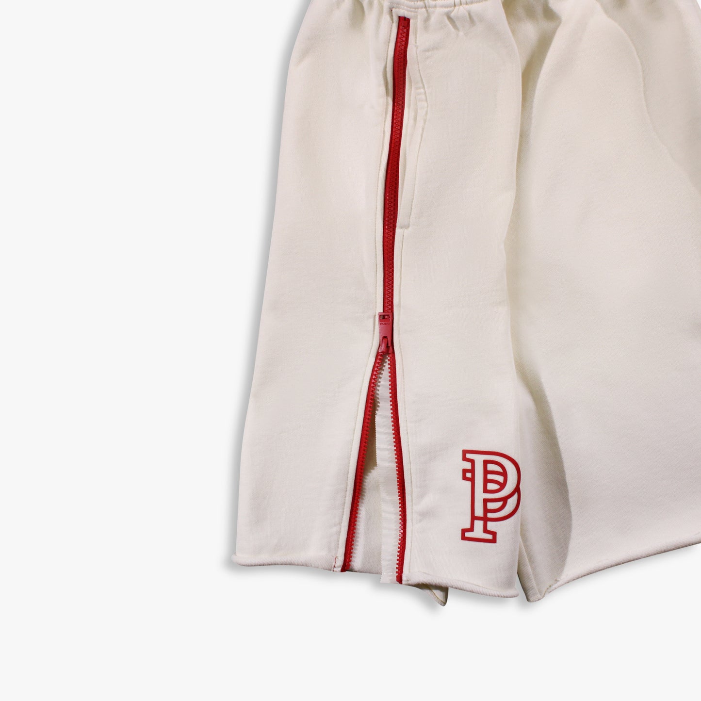 
                  
                    Men's PURPLE Glyph Sweatshorts - Off White
                  
                