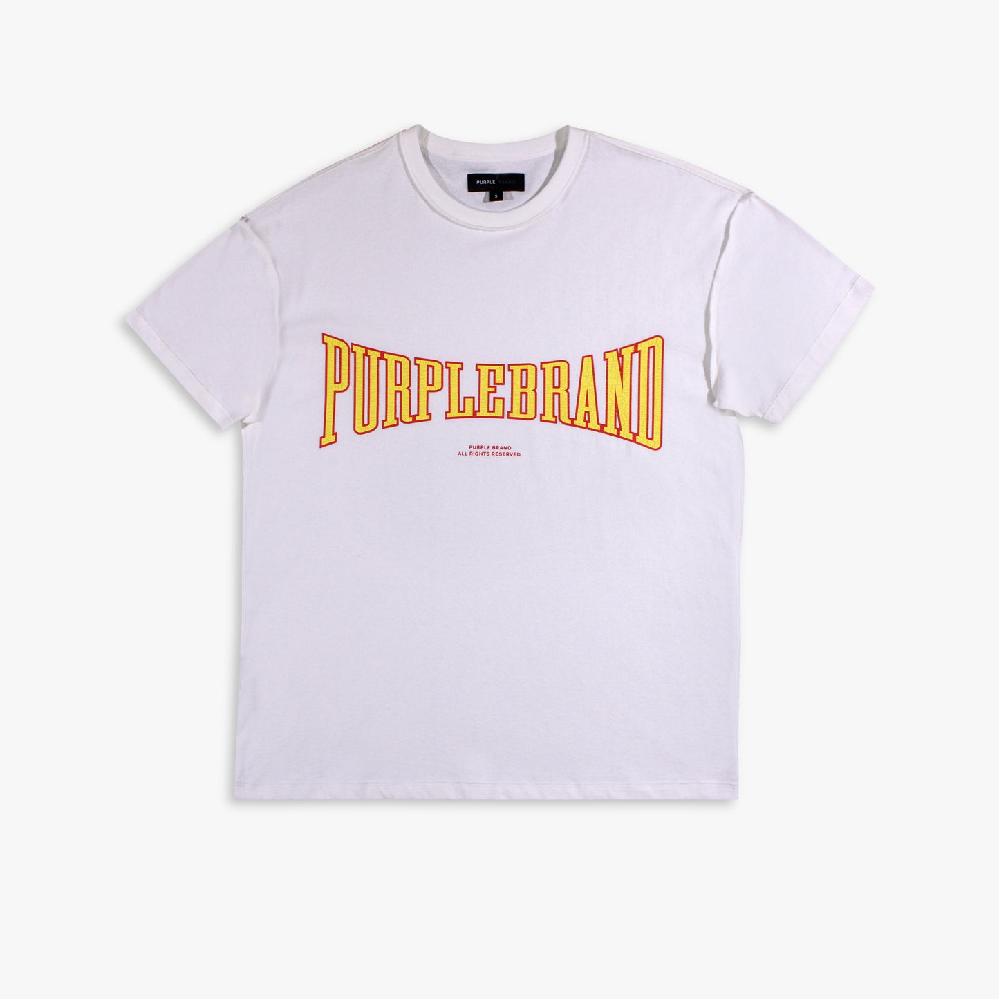 
                  
                    Men's PURPLE Inside Out Tee - 'Coconut Milk'
                  
                