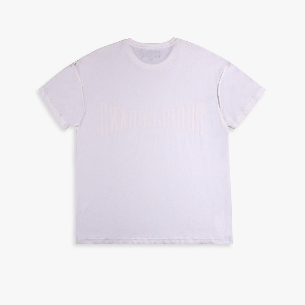
                  
                    Men's PURPLE Inside Out Tee - 'Coconut Milk'
                  
                