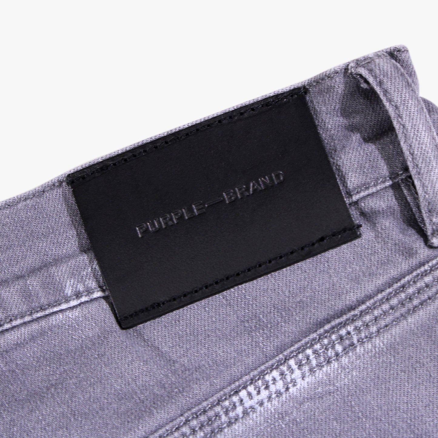 
                  
                    Men's PURPLE Brand Dapple Vintage Rip Jeans - Grey
                  
                