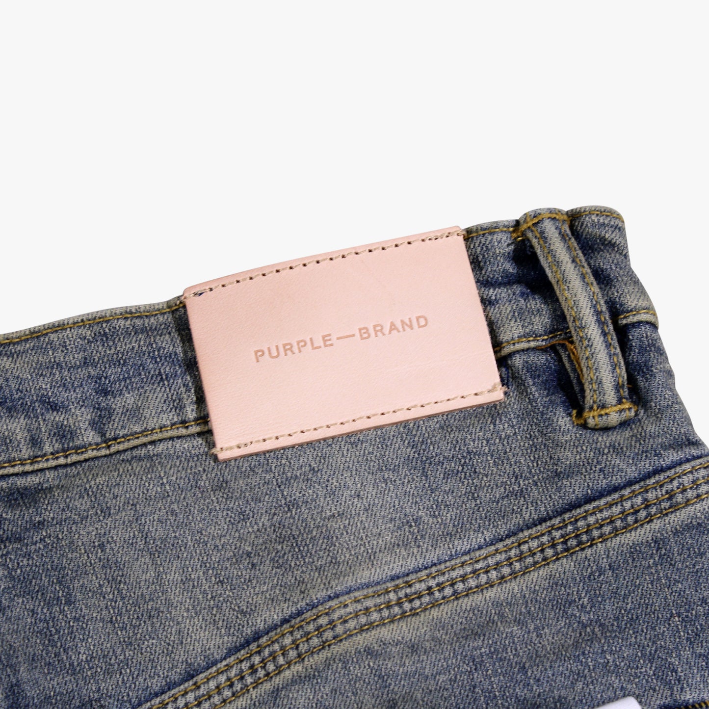 
                  
                    Men's PURPLE Brand Blotted Paint Jeans - Light Indigo
                  
                