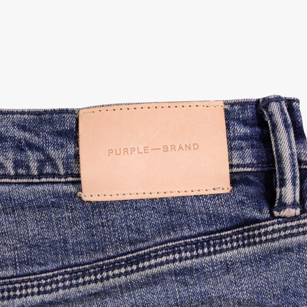 
                  
                    Men's PURPLE - Red Weft Blowout Denim Pant - Mid Indigo
                  
                