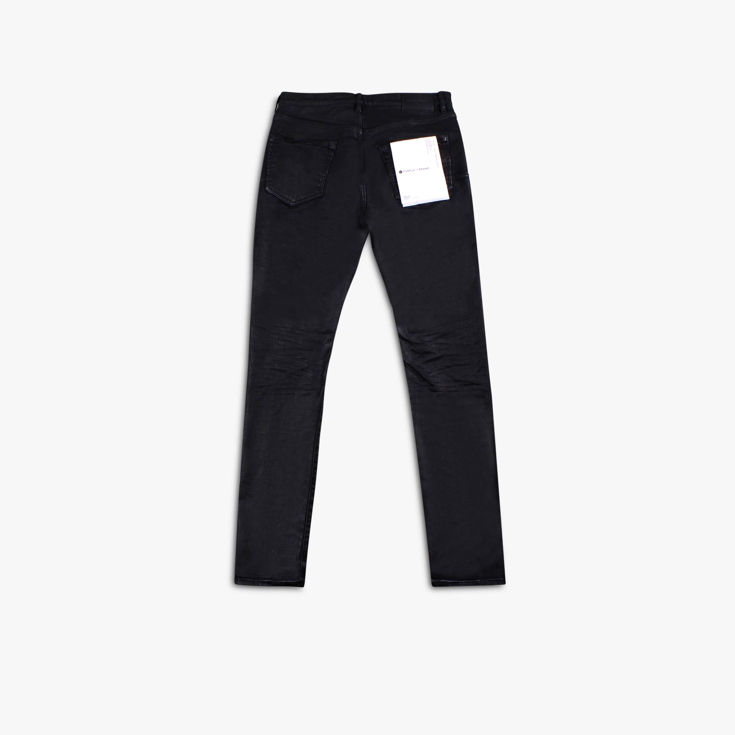 
                  
                    Men's PURPLE - Midnight Coated Denim Pant - Black
                  
                