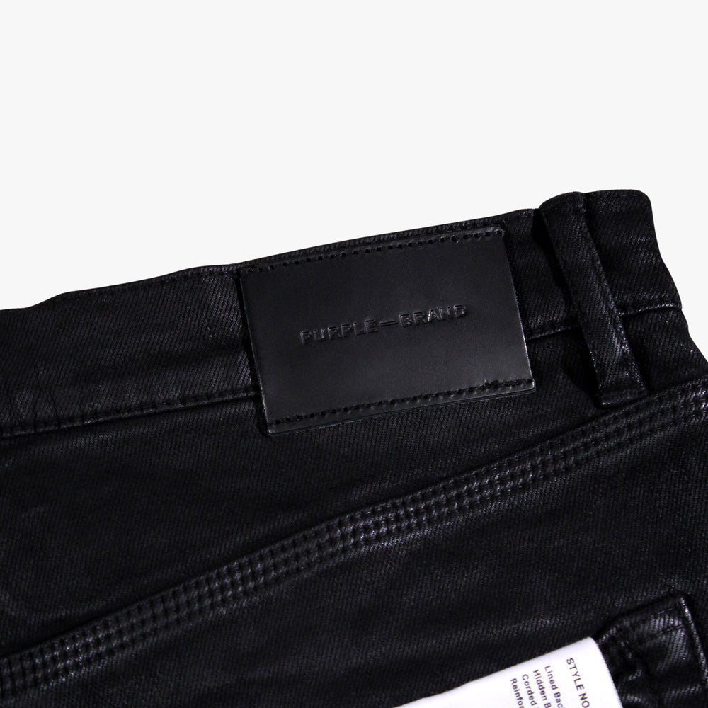
                  
                    Men's PURPLE - Midnight Coated Denim Pant - Black
                  
                