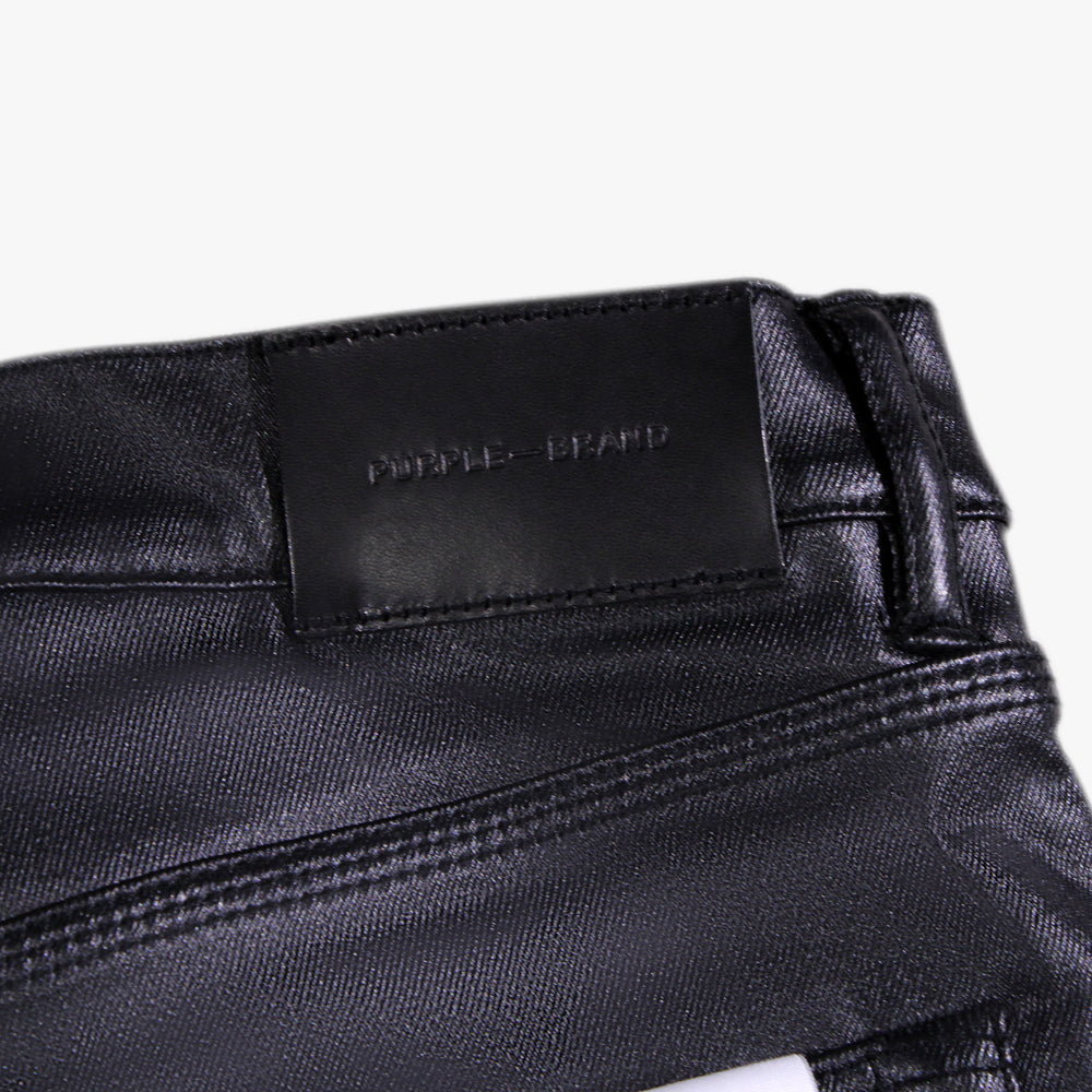 
                  
                    Men's PURPLE - Patent Film Denim Pant -  Black
                  
                