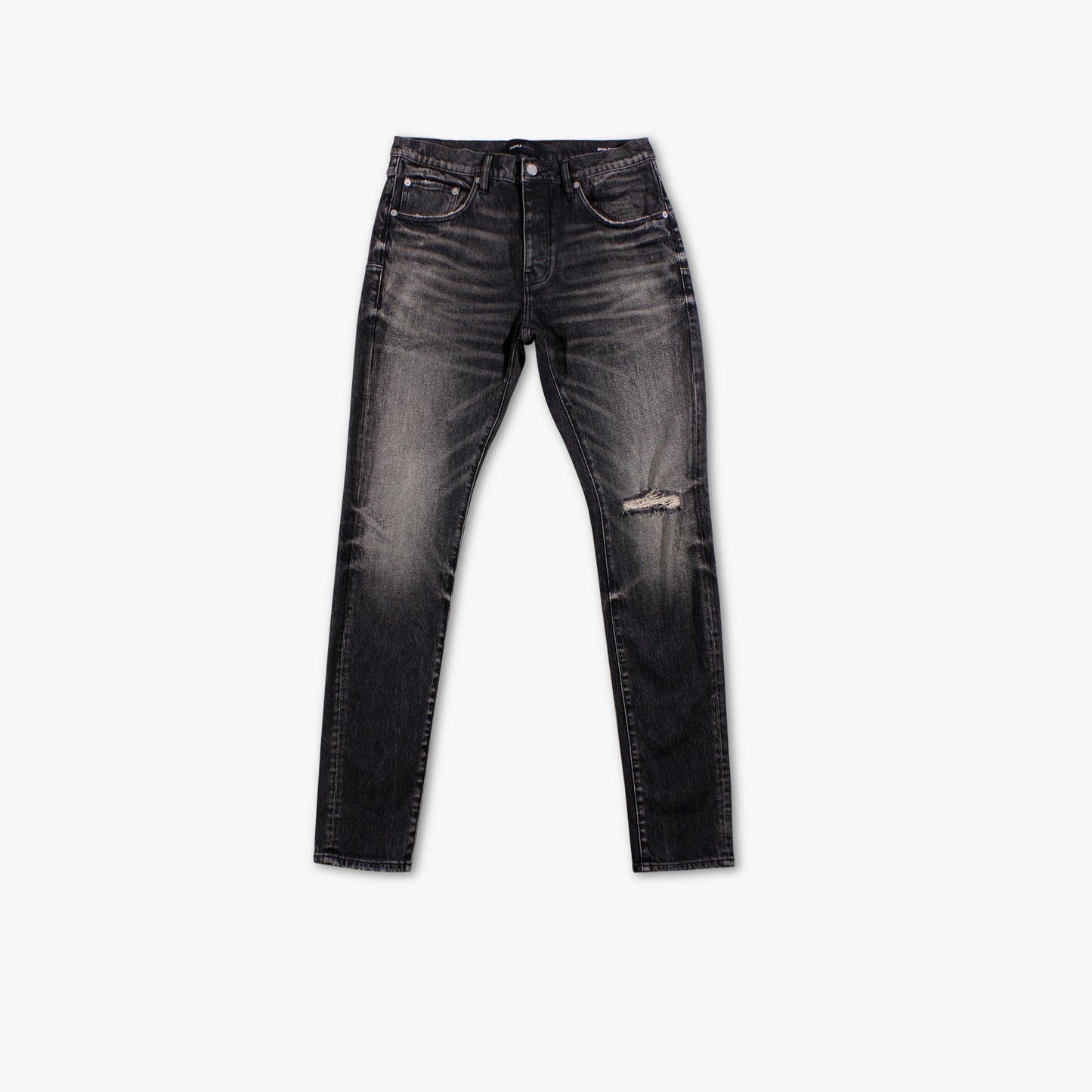 
                  
                    Men's PURPLE - 2 Year Dirty Fade Denim Pant - Black
                  
                