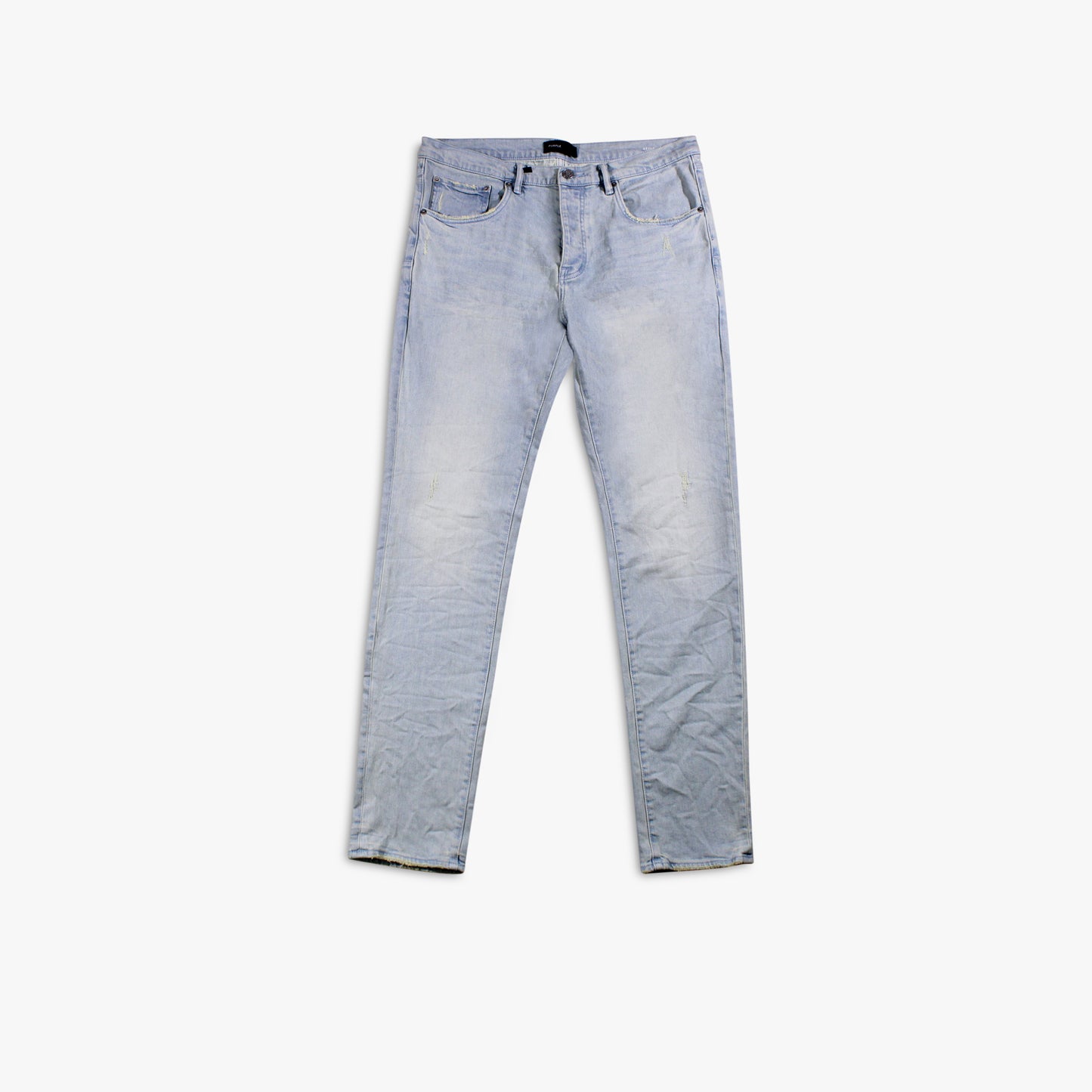 
                  
                    Men's PURPLE - 80s Blue Denim Pant - Light Blue
                  
                