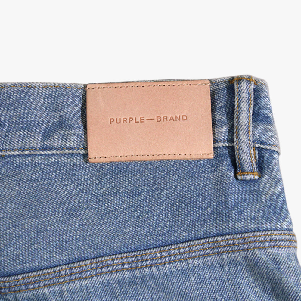 
                  
                    Men's PURPLE Tearaway Side Snaps - Light Indigo
                  
                