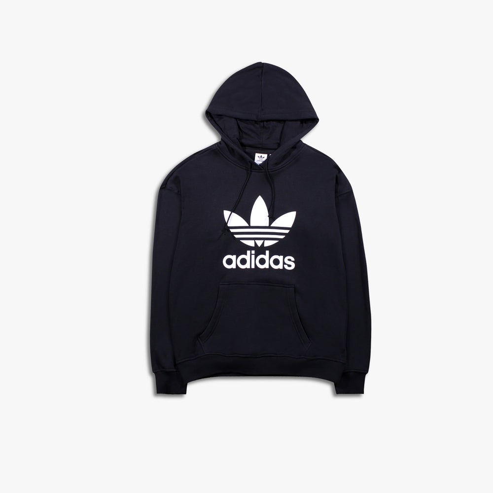 Women's Adidas TRF Hoodie - Black/White