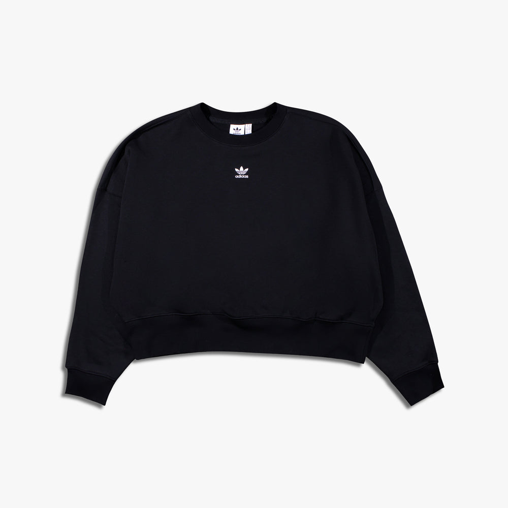Women's Adidas Adicolor Essentials Fleece Sweatshirt - Black