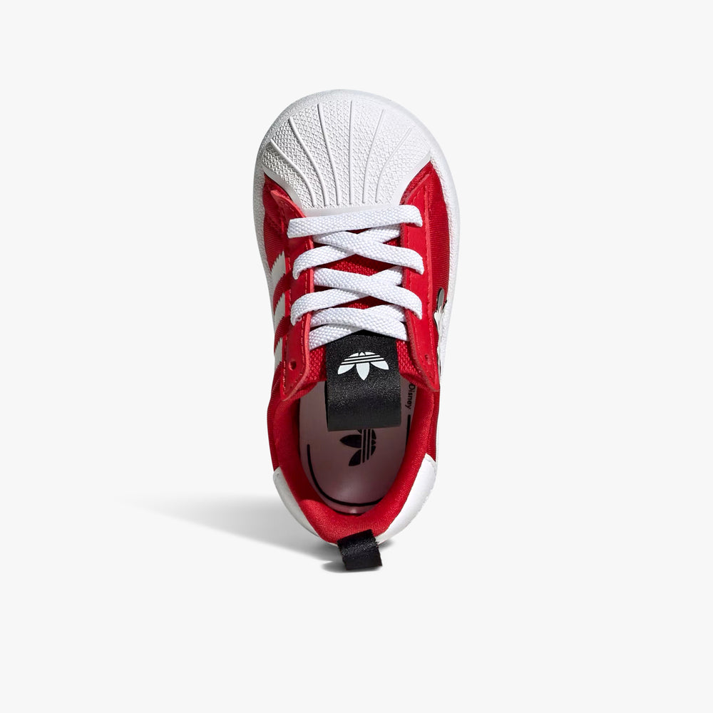 Toddlers adidas Originals Disney Minnie Mouse Adifom Superstar 360 Shoes Better Scarlet / Cloud White